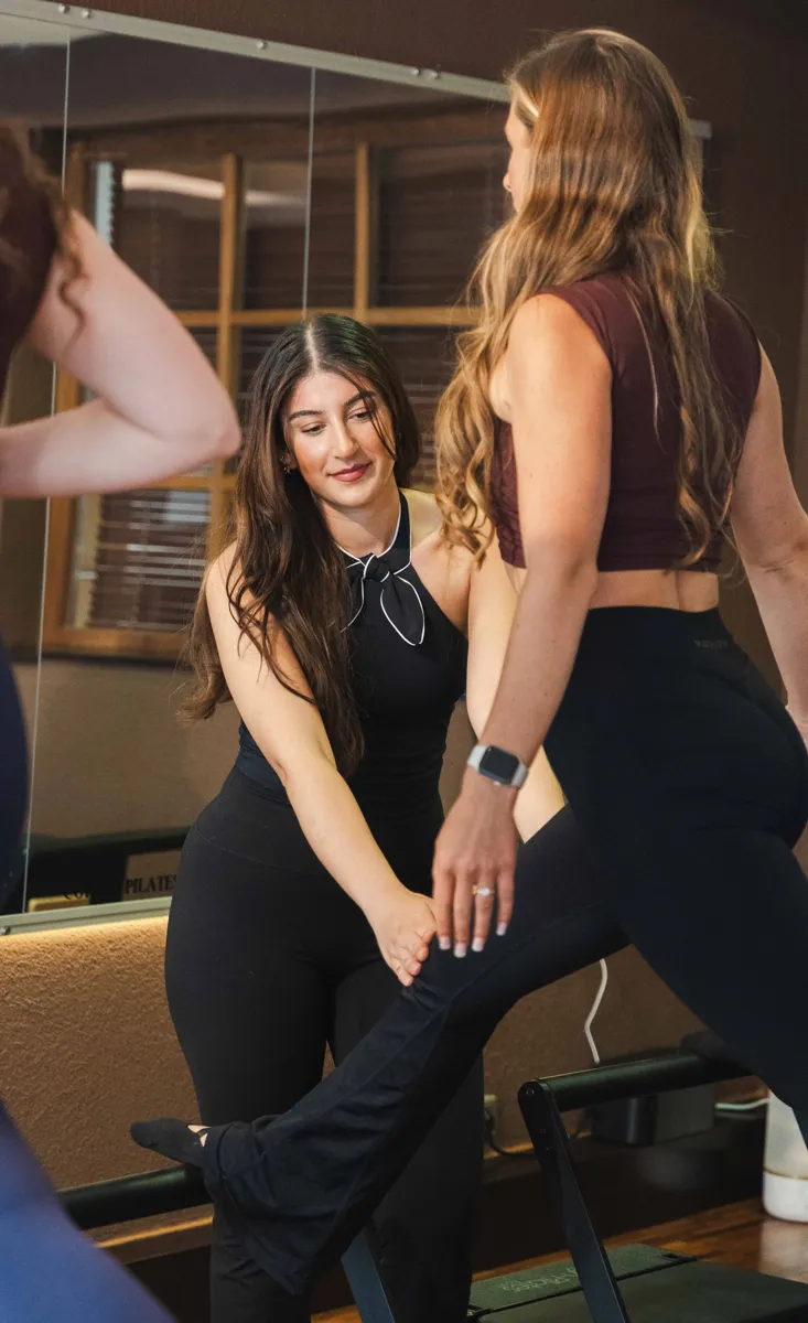 Reformer-Pilates-Training im Coréla Studio